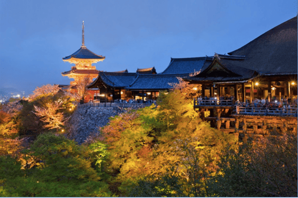 Tour Nhật Bản Mùa Thu 5N5Đ: Osaka – Kyoto – Nagoya – Fuji – Yamanashi
